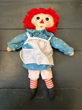 Hasbro Softies Vintage Raggedy Ann doll